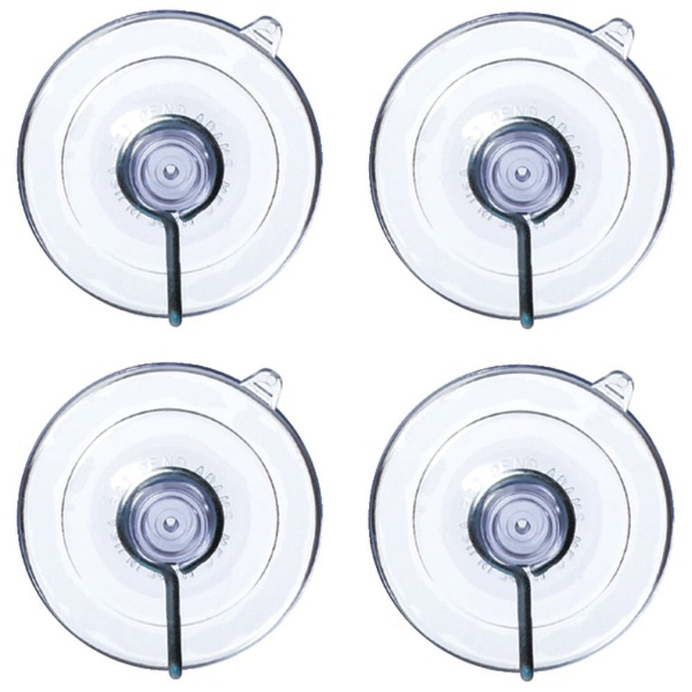No Logo 7500-77-3040 Suction Cups with Hooks, 4 pk