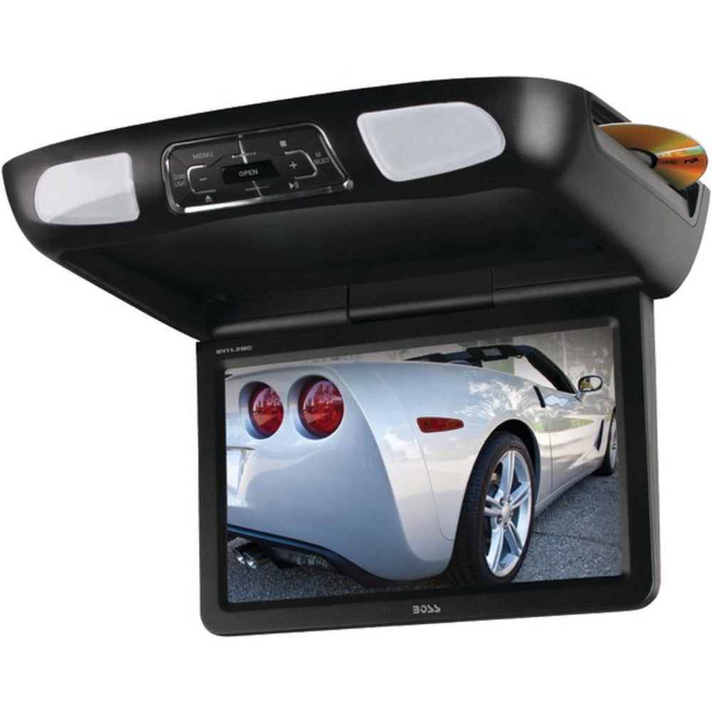 BOSS Audio Systems BV11.2MC Ceiling-Mount Monitor with DVD Player, IR