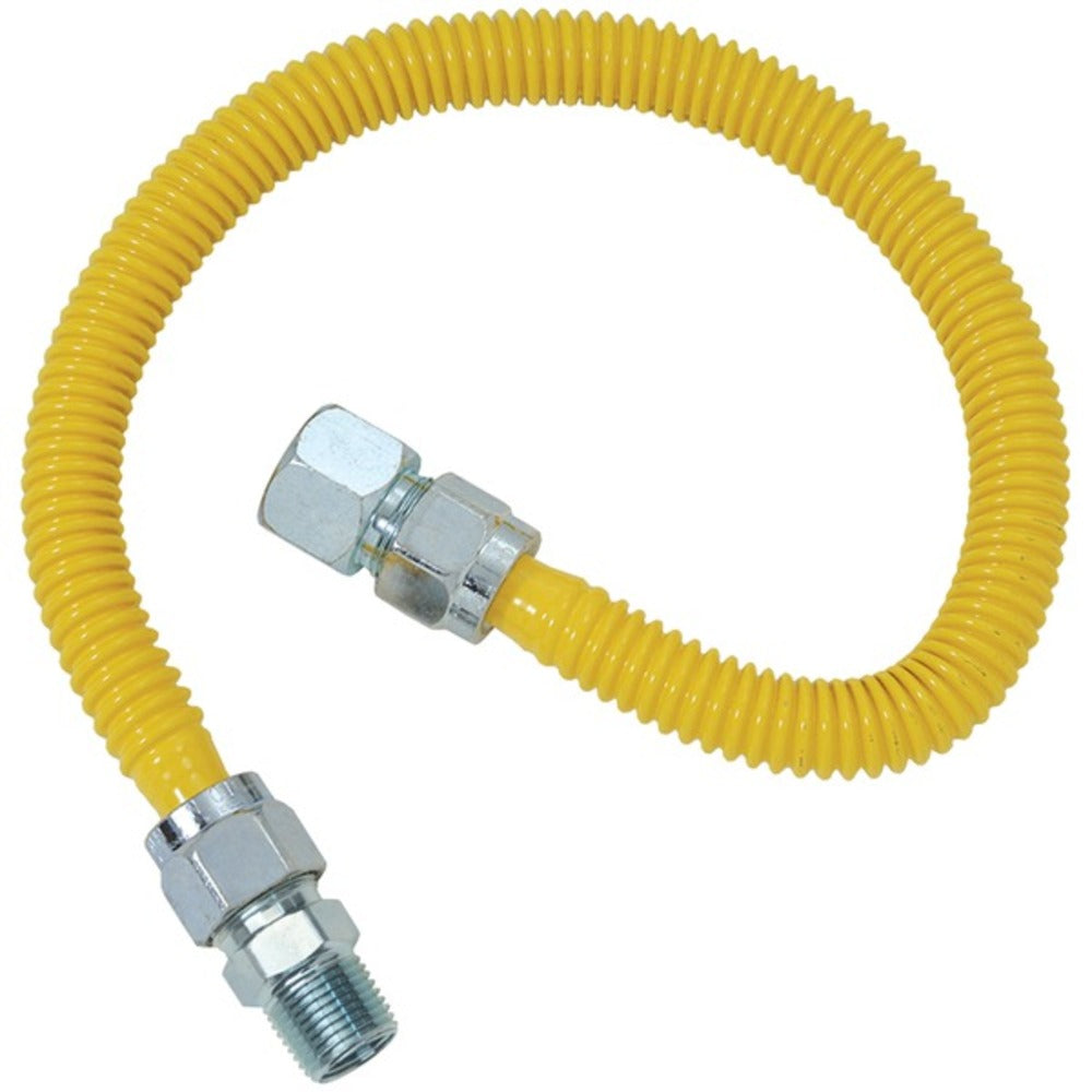 BrassCraft(R) CSSC24-48 Gas Range & Gas Furnace Flex-Line (5/8 OD (3/4