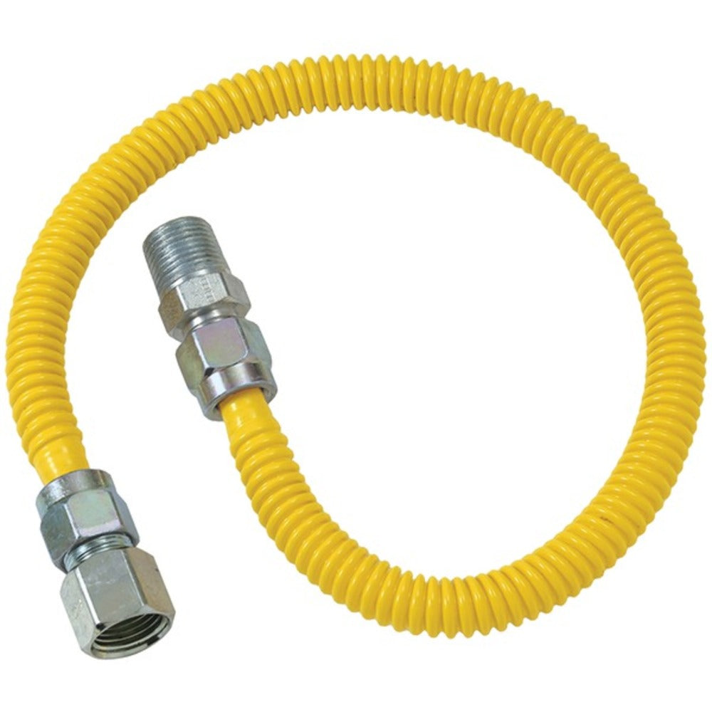 BrassCraft(R) CSSL54-60 Gas Dryer & Water Heater Flex-Line (3/8 OD (1/