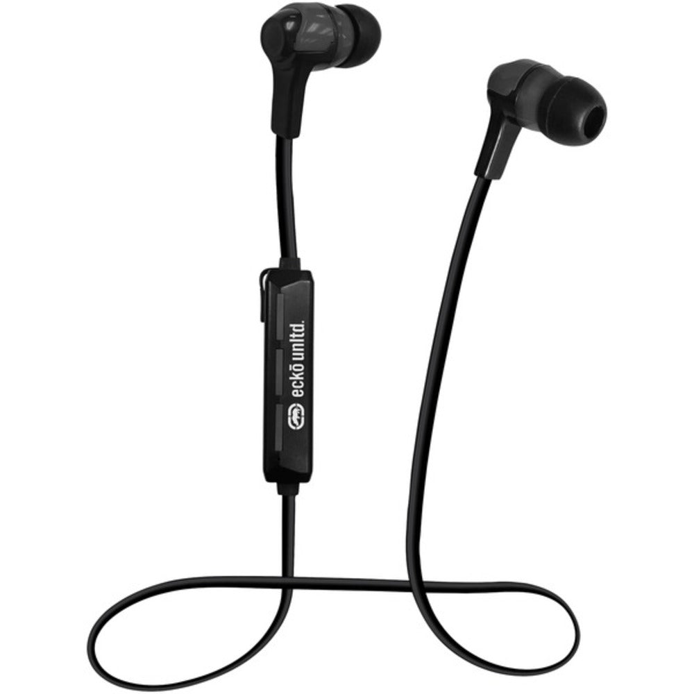 Ecko Unltd. EKU-TRKBT-BK Trek Bluetooth Earbuds with Microphone (Black