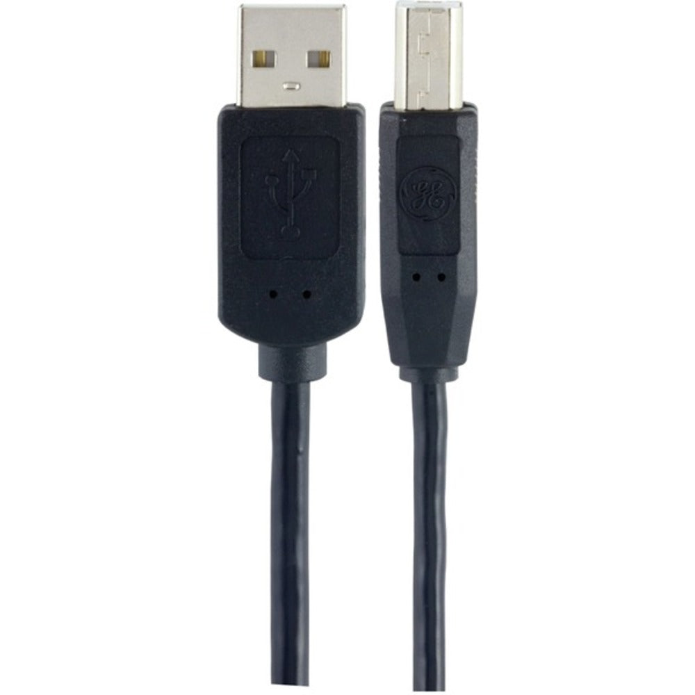 GE 33760 USB-A to USB-B Cable, 6ft