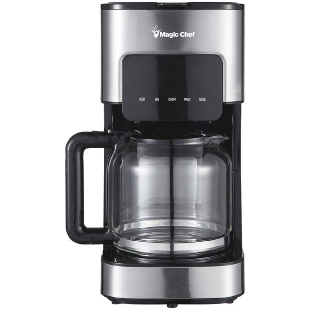 Magic Chef(R) MCSCM12SS 12-Cup Programmable Coffee Maker