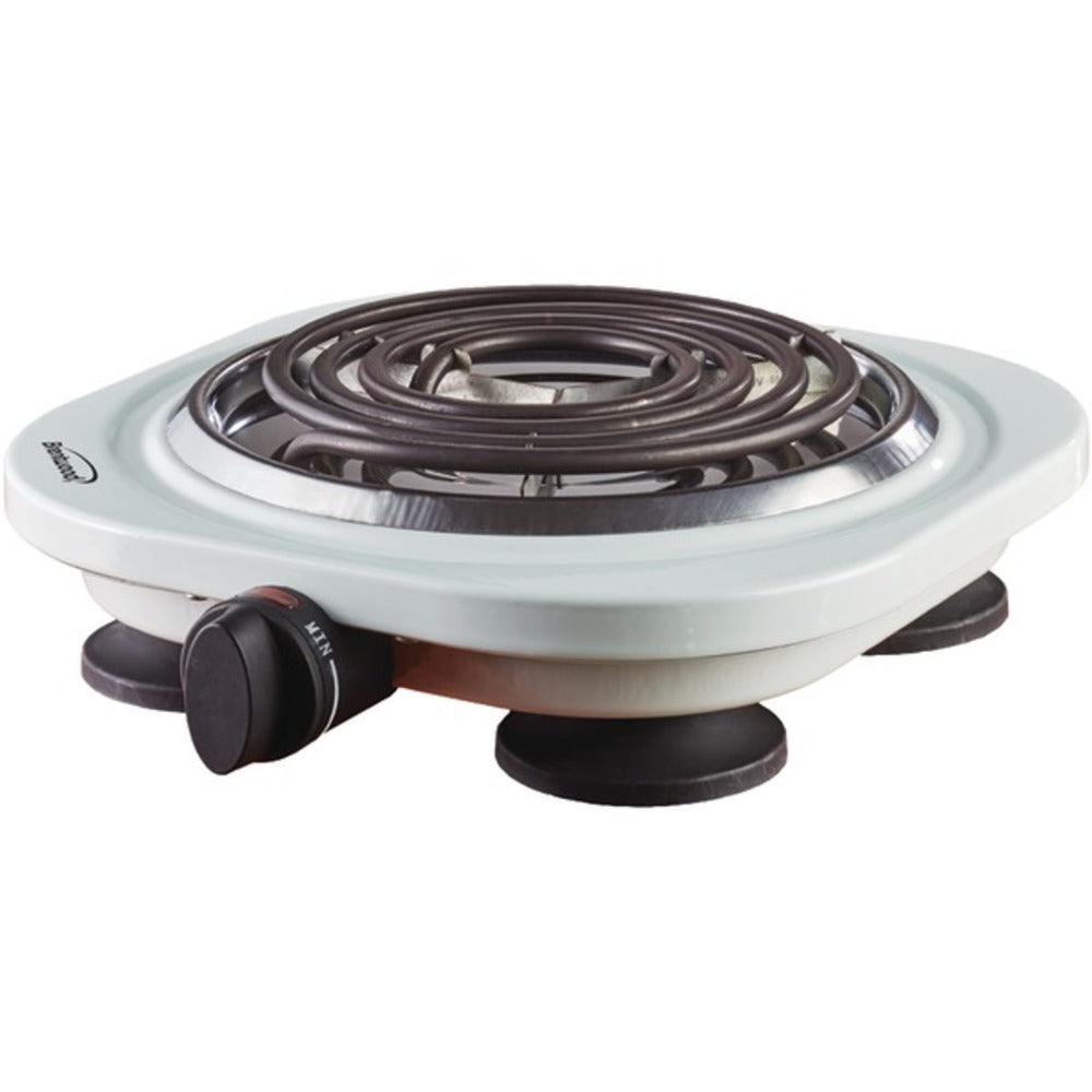 Brentwood Appliances TS-321W Electric 1,000-Watt Single Burner (White)
