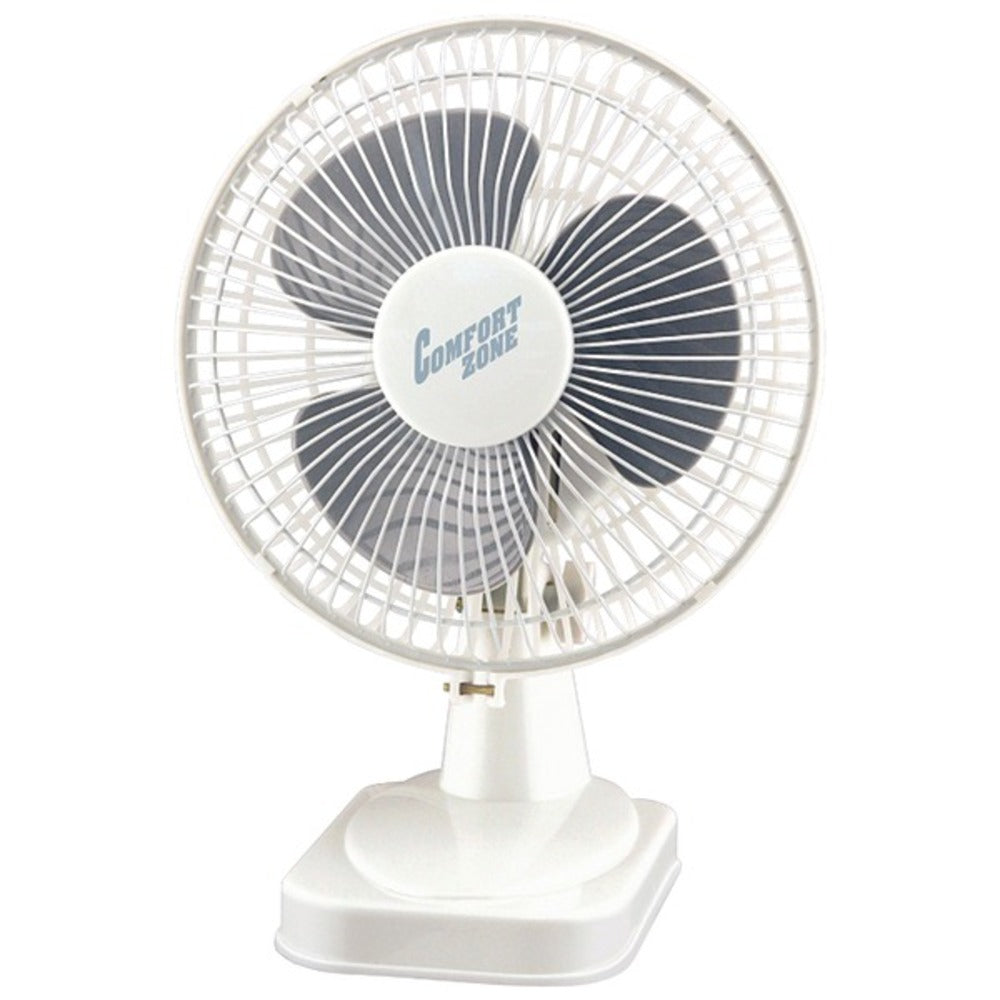 Comfort Zone CZ6D 6 Table Fan (White)