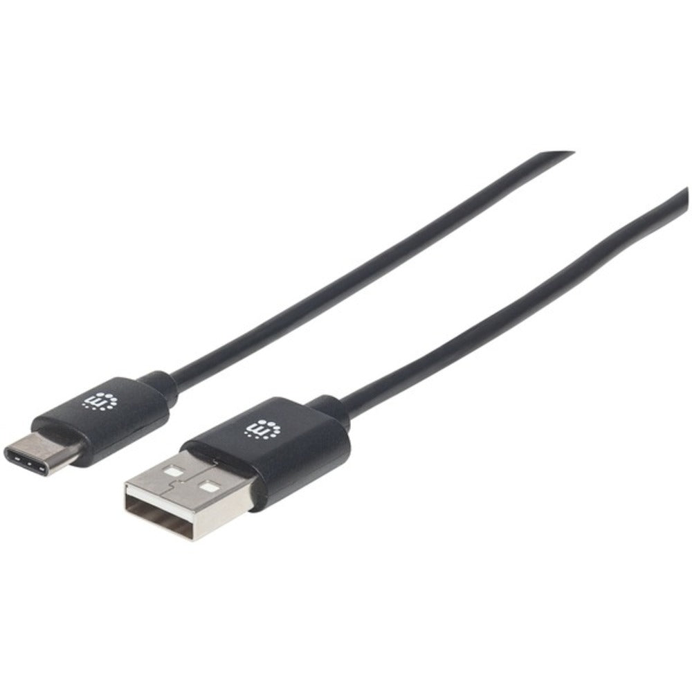 Manhattan(R) 354936 USB-C(TM) Male to USB-A Male Cable, 10ft