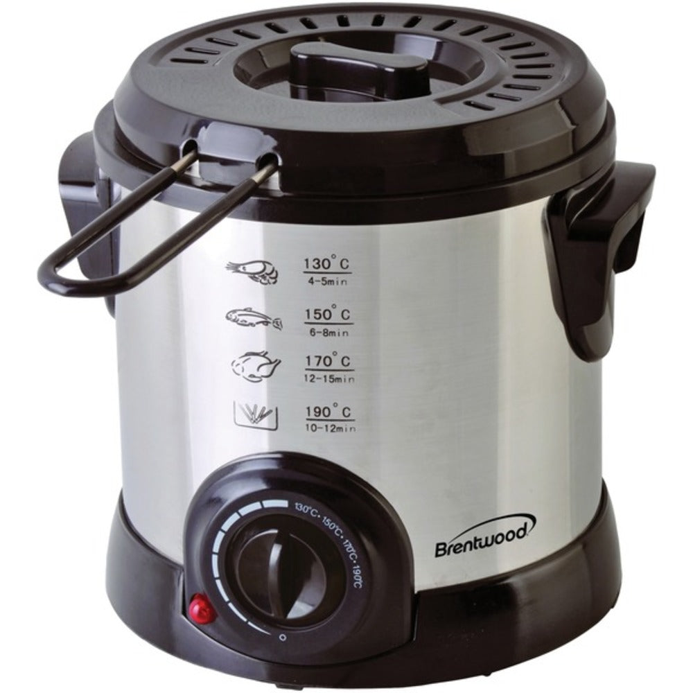 Brentwood Appliances DF-701 1-Liter Stainless Steel Electric Deep Frye