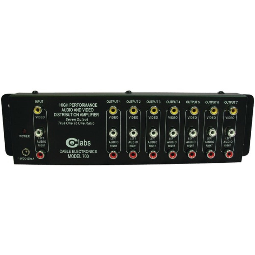 CE labs(R) AV 700 Prograde Composite A/V Distribution Amp (1 input - 7