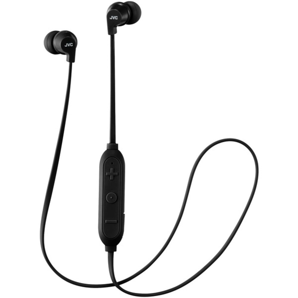 JVC(R) HAFX21BTB In-Ear Headphones with Microphone & Bluetooth(R) (Bla