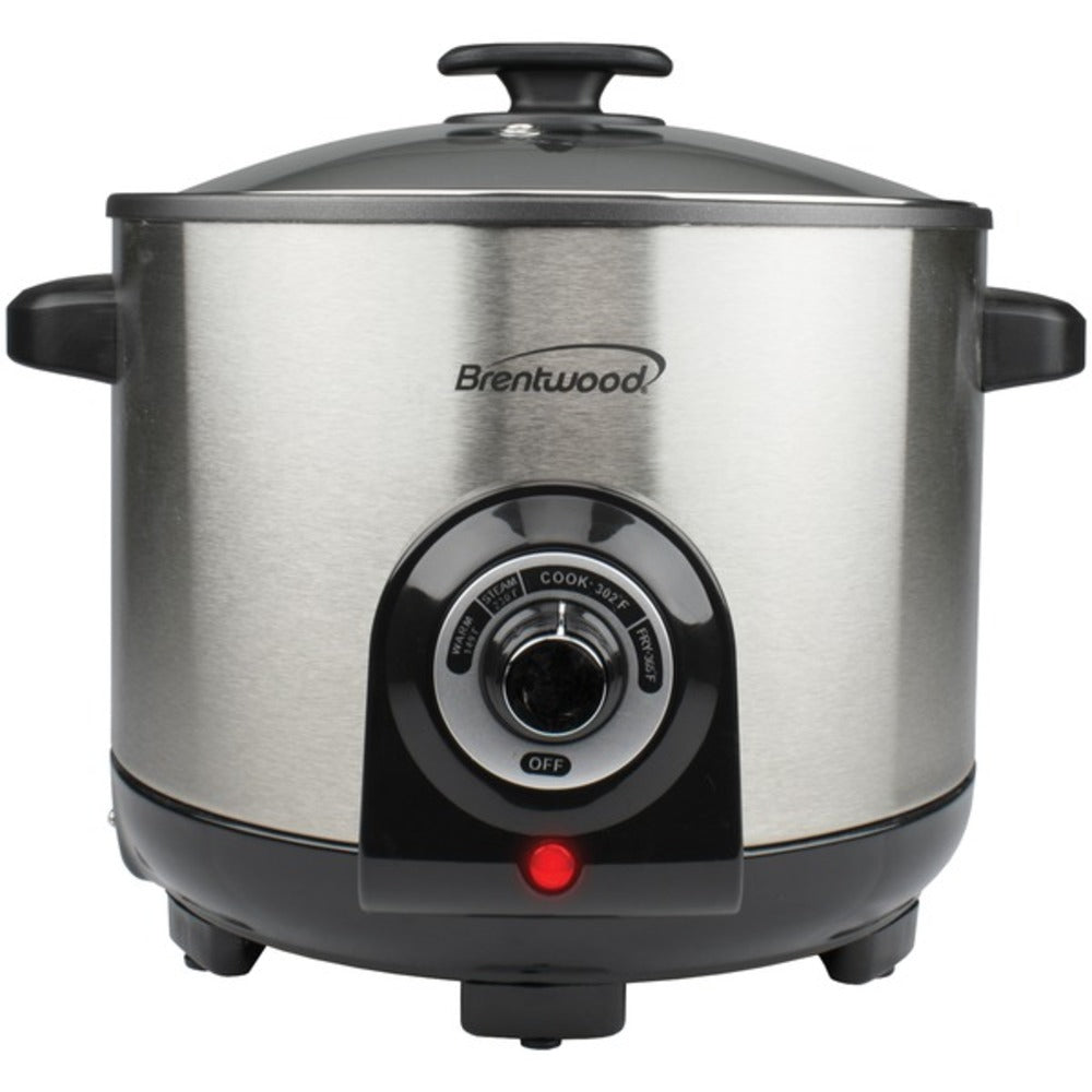 Brentwood Appliances DF-706 5.2-Quart Electric Deep Fryer & Multicooke