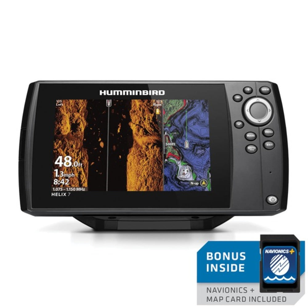Humminbird 410950-1NAV HELIX 7 CHIRP MEGA SI GPS G3 Nav+ Fishfinder