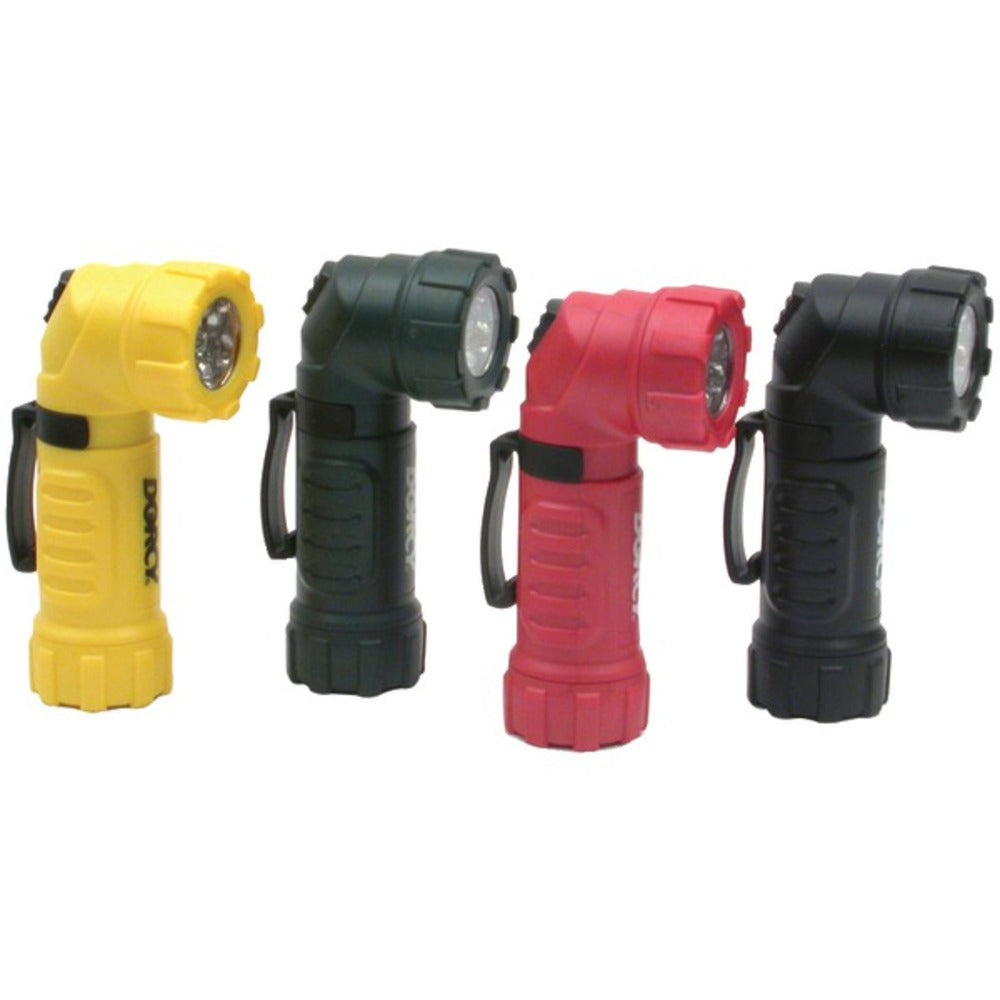 Dorcy(R) 41-4235 28-Lumen 9-LED Flashlight with Angle Head