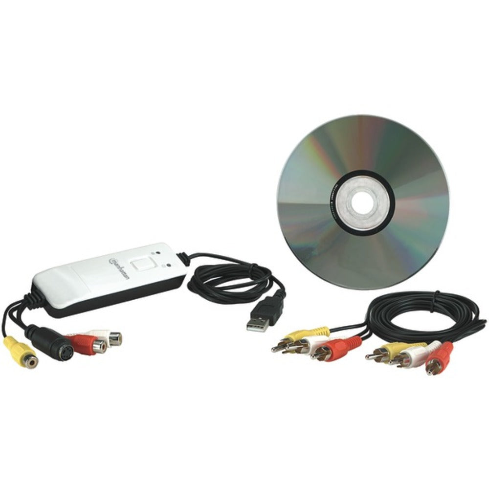 Manhattan(R) 162579 USB Audio/Video Grabber