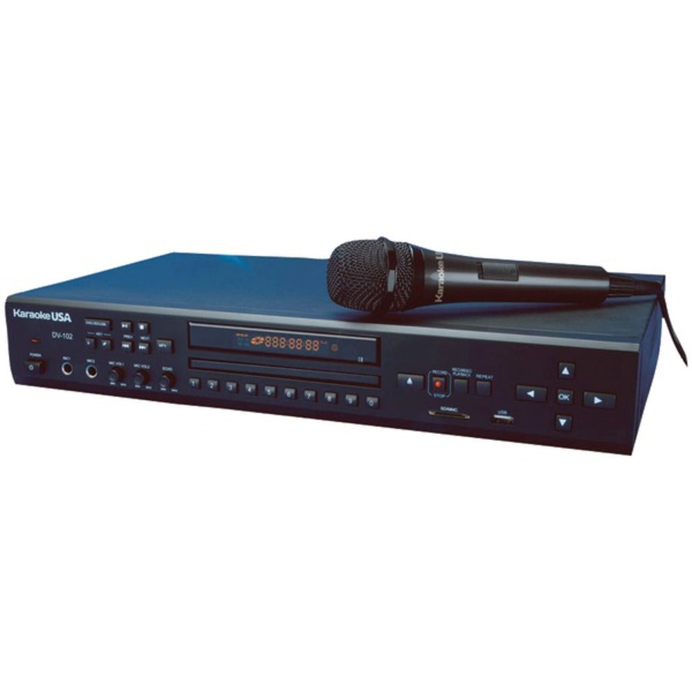 Karaoke USA(TM) DV102 DVD/CD+G/MP3+G Karaoke Player