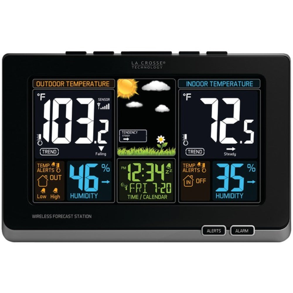 La Crosse Technology(R) 308-1414B Wireless Color Forecast Station