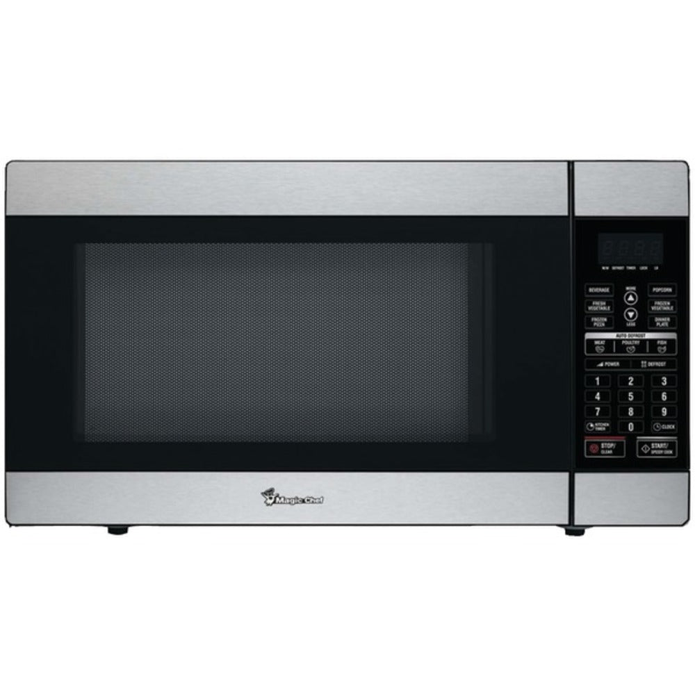 Magic Chef(R) MCD1811ST 1.8 Cubic-ft, 1,100-Watt Stainless Steel Micro