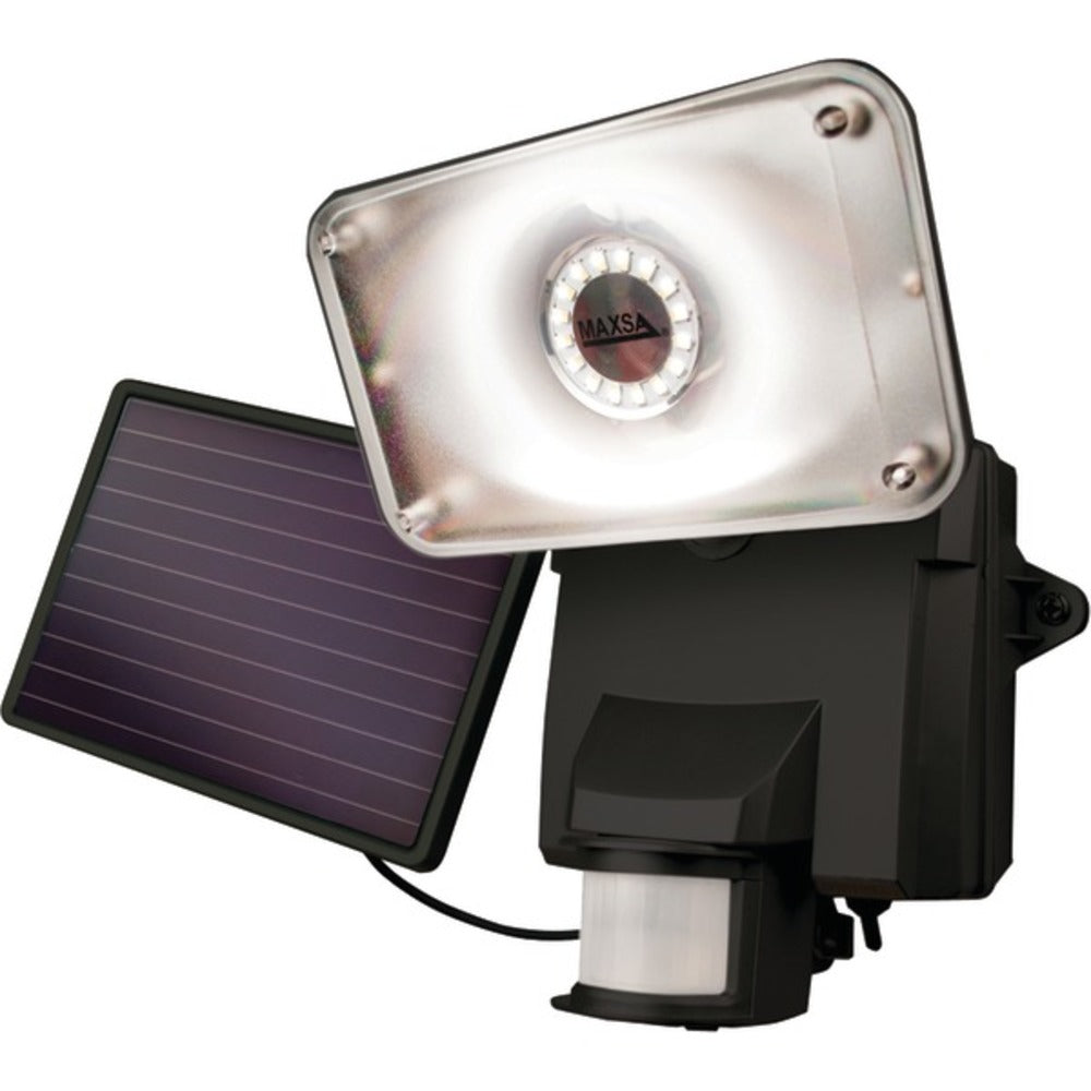 MAXSA(R) Innovations 44641 Motion-Activated Solar LED Security Flood L