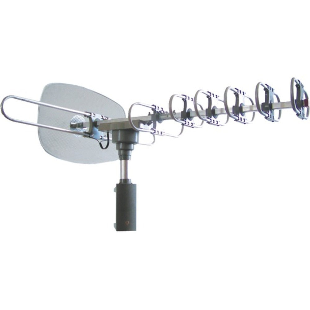 Naxa(R) NAA-351 High-Powered Amplified Motorized Outdoor ATSC Digital