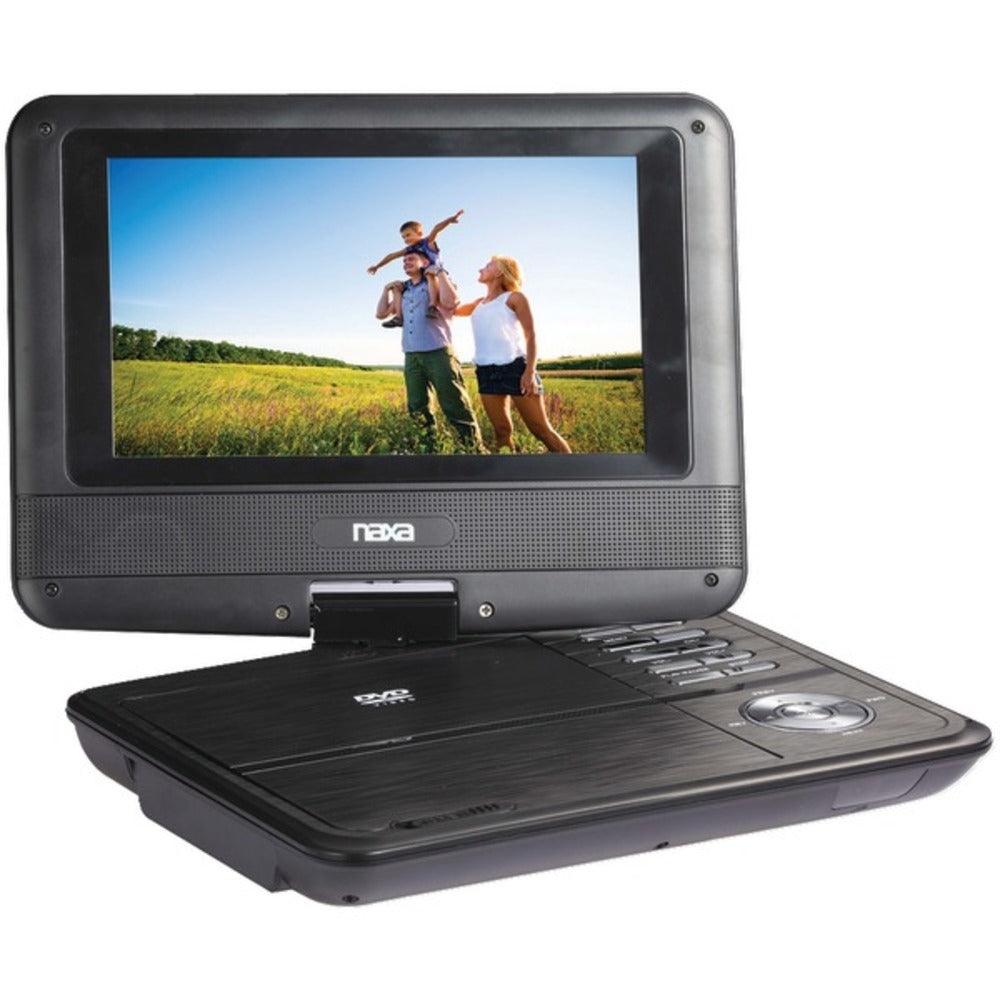 Naxa(R) NPD703 7 TFT LCD Swivel-Screen Portable DVD Player