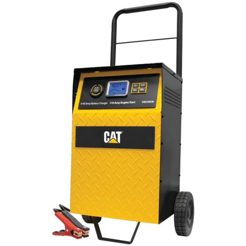 Cat(R) CBC40E 40-Amp Rolling High-Frequency Charger with 110-Amp Engin
