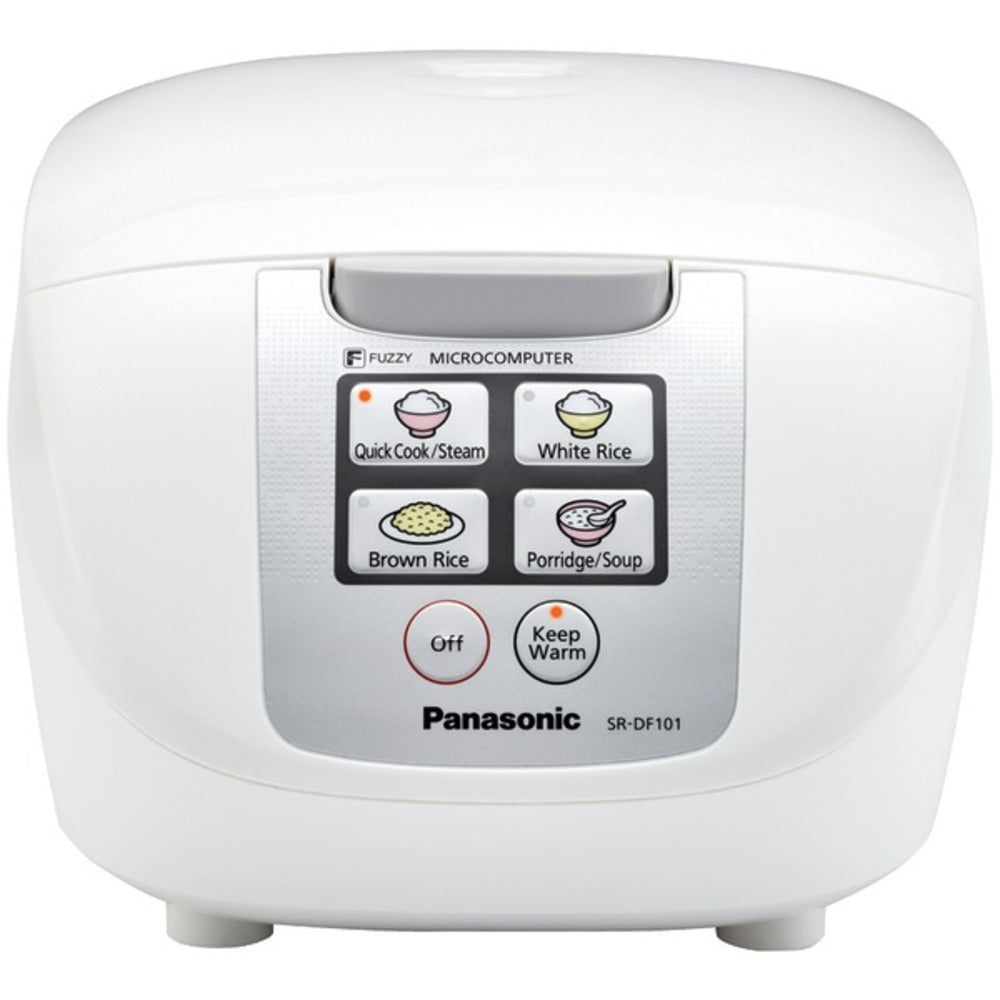 Panasonic(R) SR-DF181 Fuzzy Logic Rice Cooker (10-Cup)