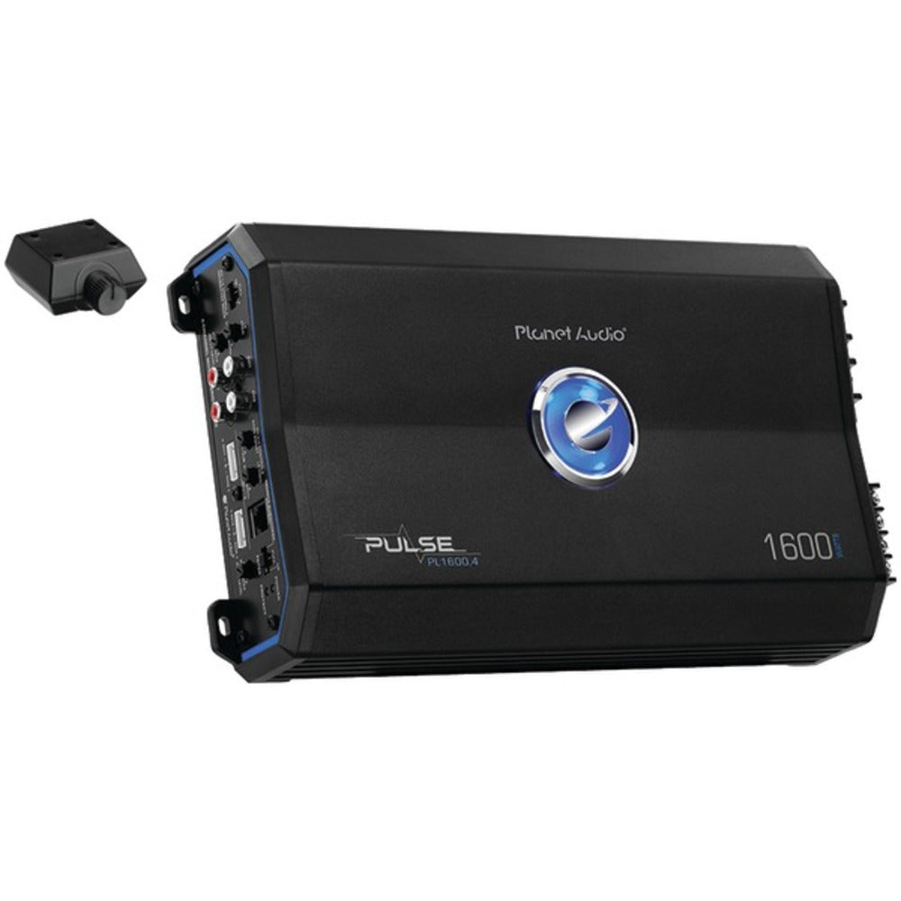 Planet Audio(R) PL1600.4 Pulse Series 4-Channel MOSFET Class AB Amp (1