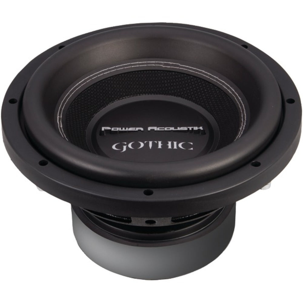 Power Acoustik(R) GW3-10 Gothic Series 2ohm Dual Voice-Coil Subwoofer