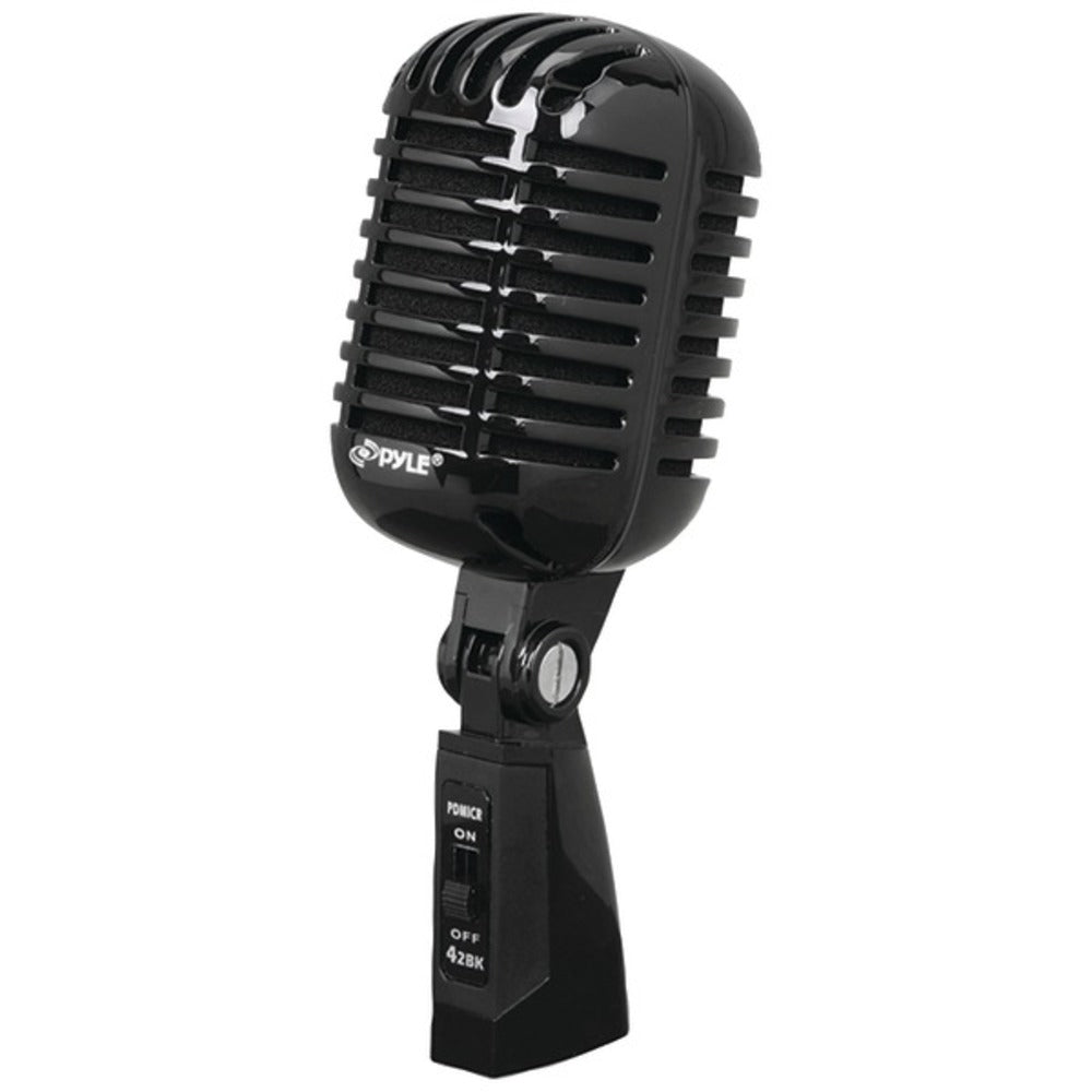 Pyle Pro(R) PDMICR42BK Classic Retro Vintage-Style Dynamic Vocal Micro