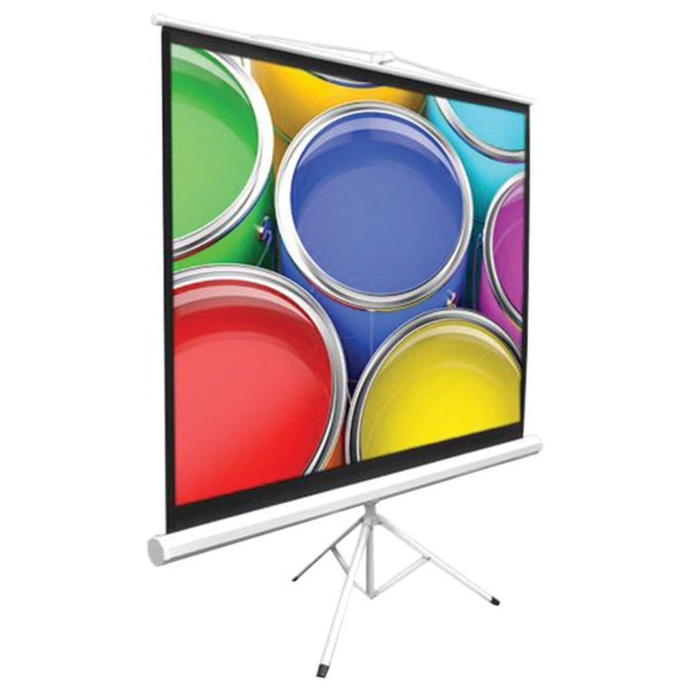Pyle Home(R) PRJTP42 Floor-Standing Portable Tripod Projector Screen (
